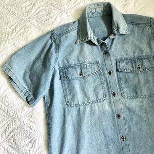 Vintage Heavy Denim Shirt